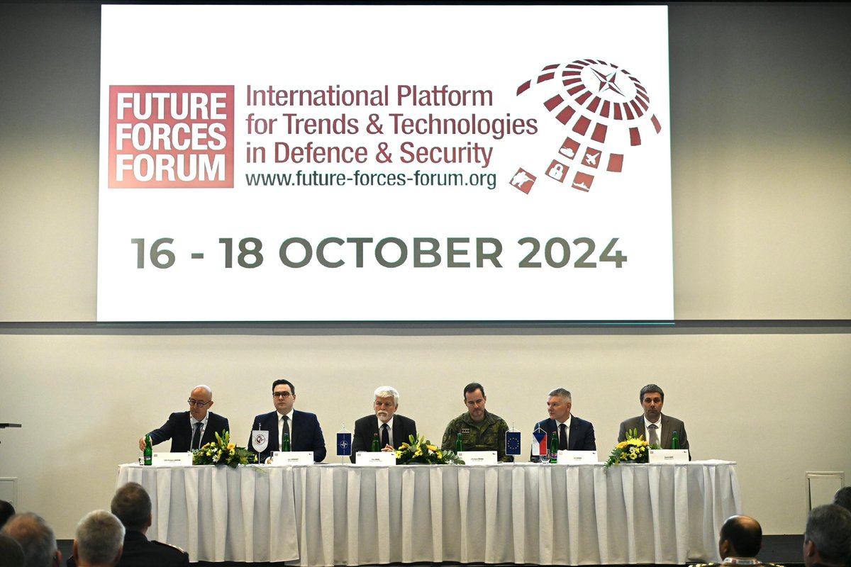 mzvcr's tweet image. Na zahájení #FutureForcesForum vystoupil ministr @JanLipavsky s oceněním celospolečenského přístupu tohoto projektu, a to zejména v době zhoršování globálního bezpečnostního prostředí. Ministr také ocenil přínos projektu pro zvýšení schopností evropského obranného průmyslu.