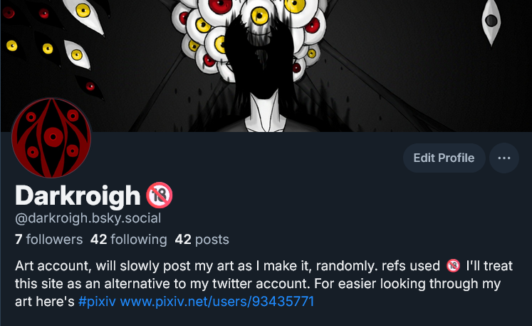 Darkroigh6's tweet photo. Just in case. I will try to be more active there. For now I have to repost all 51 pieces I made so far, I basically abandonned that acount before, need to rebuild it https://t.co/DTtLFiU4mJ