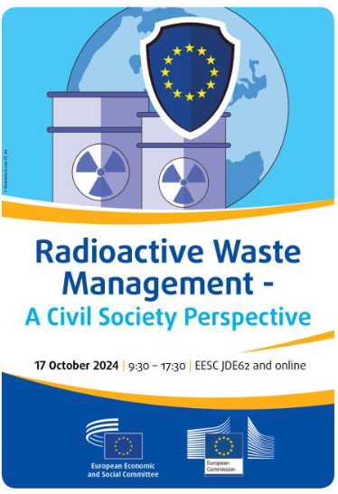 EESC_PRESS's tweet photo. 🔴 Starting shortly!
@EU_EESC to discuss #RadioactiveWasteManagement @EESC_TEN @EUScienceInnov
Opening speeches by @bmiltovica @RosalindeEU
📺 Find out more and watch live! https://t.co/8qaRiL48Al
👉 Press inquiries: press@eesc.europa.eu https://t.co/XPYMJMdnwZ