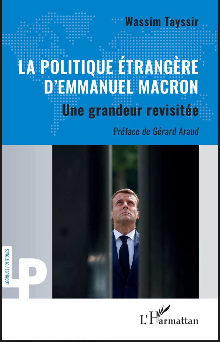 WA6M__'s tweet photo. Très heureux de vous annoncer la publication de mon ouvrage

 "La politique étrangère d'Emmanuel Macron. Une grandeur revisitée" (@HarmattanParis), que @GerardAraud me fait l'immense honneur de préfacer ! 

L'ouvrage est accessible en suivant ce lien :

https://t.co/icpzIU6oCC https://t.co/a4FZBW0X52