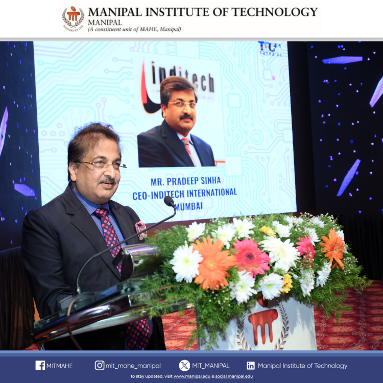 MIT_MANIPAL's tweet photo. Tech Tatva 2024 Inaugurated at MIT Manipal on a Grand Note. Pradeep Sinha, CEO of Inditech,Mumbai &amp; an MIT alumnus from batch 1984, inaugurated Tech Tatva 2024 on October 15th at 6 PM at MIT,Manipal,alongside Dr. (Cdr) Anil Rana,Director of MIT, &amp;Somashekar Bhat, Joint Director. https://t.co/DLsycQ3XE6