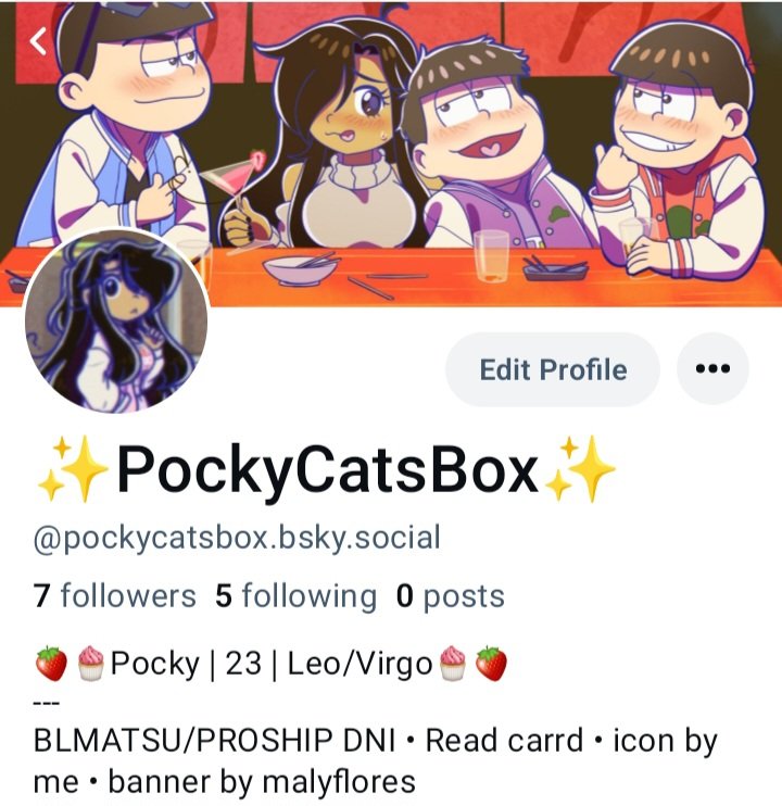 I havent been able to post like anything recently but I plan to be more active here in the future if anyone would wanna follow me there/be moots still! 💗💕