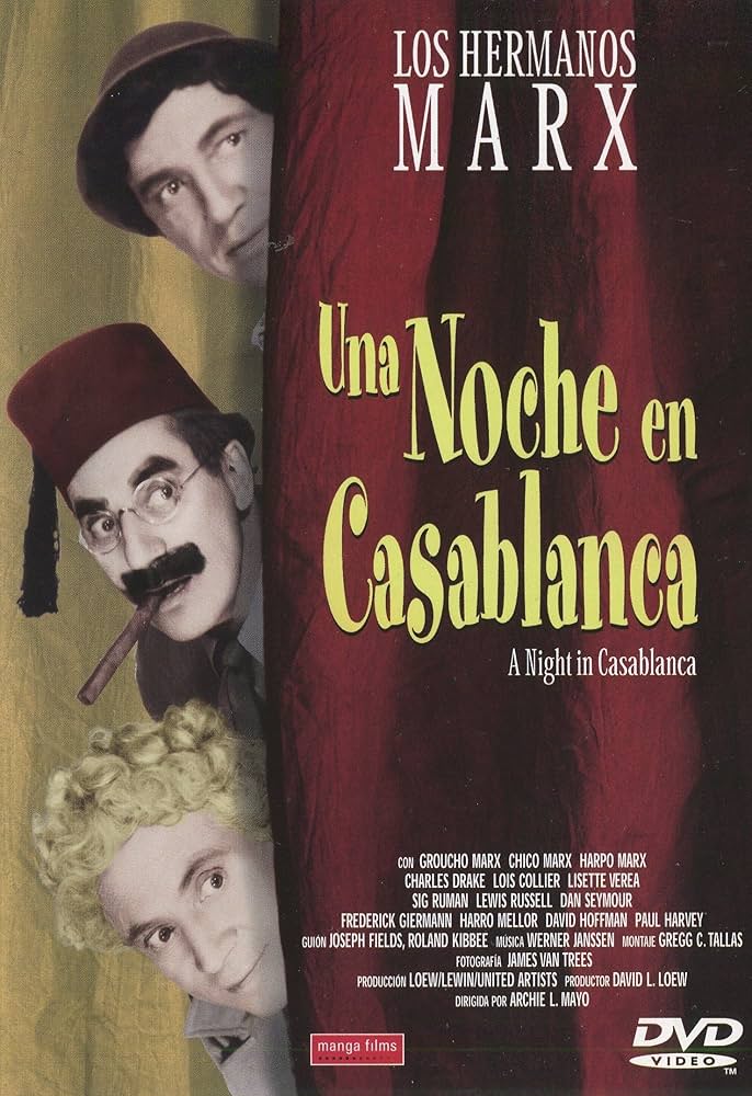 PabloAguadoG's tweet photo. 164. Una noche en Casablanca (1946) https://t.co/PAFF1jjKJE