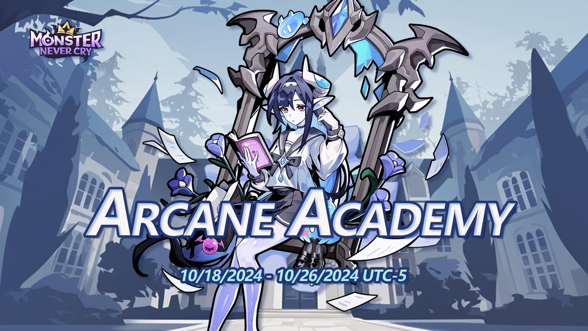 Global2Mmc's tweet photo. 📷Arcane Academy Re-open! 

Dear Demon Lords,  

📷The "Academy" emitted a dazzling light suddenly again! 
📷Do you feel overflowing magical energy？ 
📷Demon Lords, come and explore what new adventure! 

Event Time:10/18/2024 - 10/26/2024 UTC-5 Your 

Loyal Servant, 
Master Eye https://t.co/eFXR4IRgXf