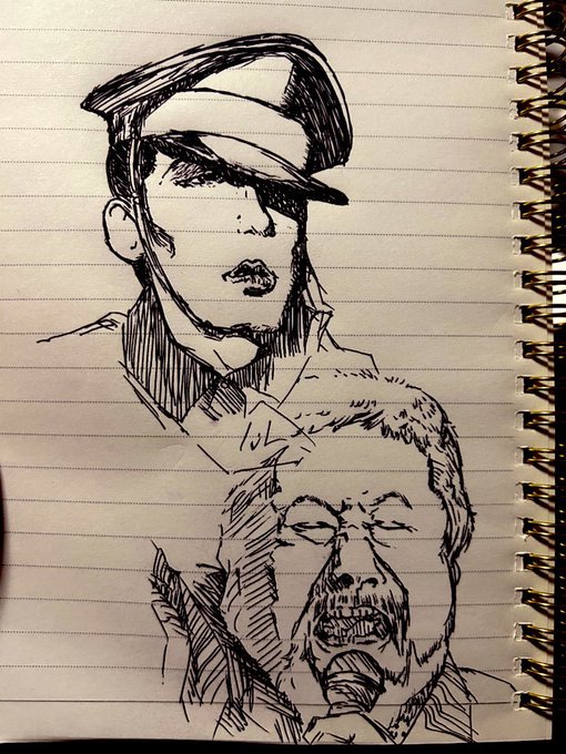 昔描いたジュリー 