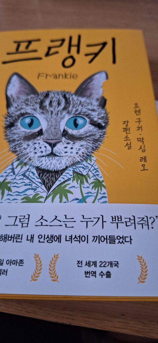 猫が好きなので、猫の小説を買いました。少しずつ読みます。。