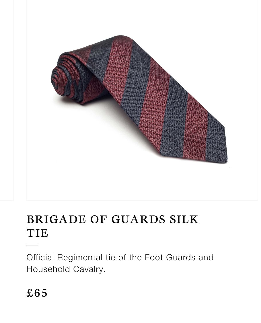 household cavalry tie
