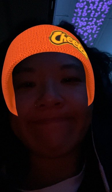 remiebee's tweet photo. Love me some @Cheetos  #CHESTERSCABIN https://t.co/r7HtYZUiWa