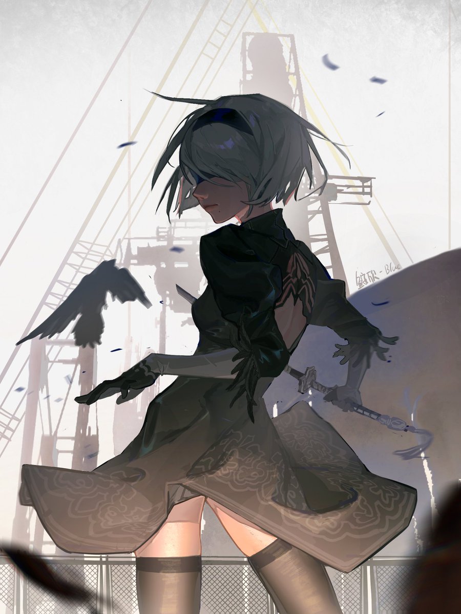 2B

#ヨルハ二号B型
#尼尔
#NieRAutomata 
#ニーアオートマタ