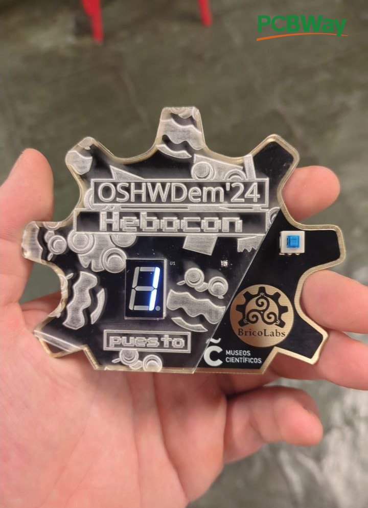 🥳Congratulations on the successful conclusion of the #OSHWDem 2024 competition!
All winners have been awarded medals sponsored by <a href="/PCBWayOfficial/">PCBWay</a>  !
🥰We hope you all enjoyed it! <a href="/OSHWDem/">OSHWDem A CORUÑA</a>  <a href="/Brico_Labs/">Bricolabs</a>