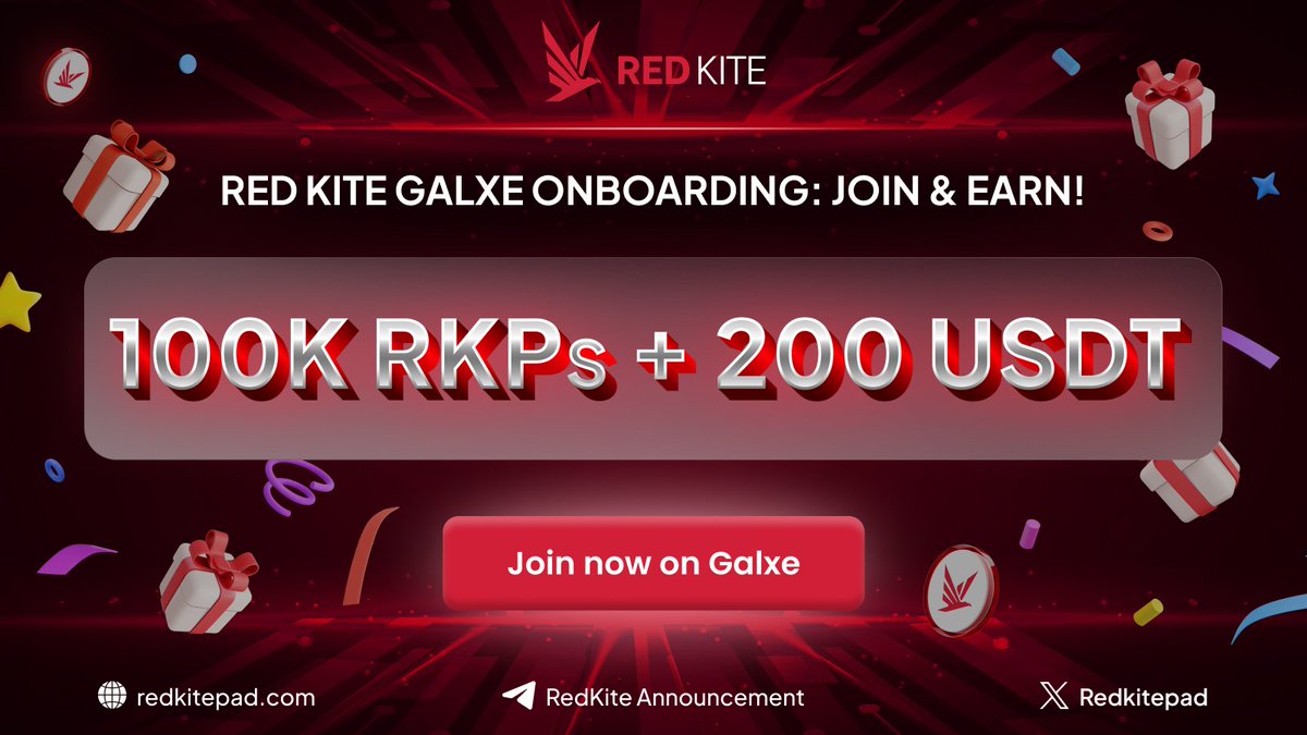 redkitepad's tweet photo. 🚀⚡️ Red Kite Galxe Onboarding: Join & Earn! ⚡️🚀

🔥 The wait is over! Welcome to the Red Kite Galxe Space, where rewards meet excitement. This is our first-ever campaign on @Galxe, created especially to appreciate our incredible community. Don’t miss your chance to earn BIG in this limited-time event! 🎯

📅 Event Duration: October 17th - October 23nd

Prize Pool Up for Grabs:
🎁 100,000 RKPs for the Top 60 on the leaderboard
💸 150 USDT for the Top 10 on the leaderboard
💡 50 USDT for the 5 most insightful responses

⏰ Join our campaign on Galxe now: https://t.co/iZKIDi3svu

Important Rules:
✅ Complete all steps, including following Red Kite on Galxe, to qualify.
📝 Review multiple IDO projects, but only one entry per person will count for rewards.
🚫 Entries that don’t follow the rules or appear as spam will be disqualified.

Don’t miss out! Secure your spot on the leaderboard and take home your share of the rewards! 🌟

#redkite #RedKiteLaunchpad #launchpad #CryptoCommunity #Galxe #events #PKF #RKPs