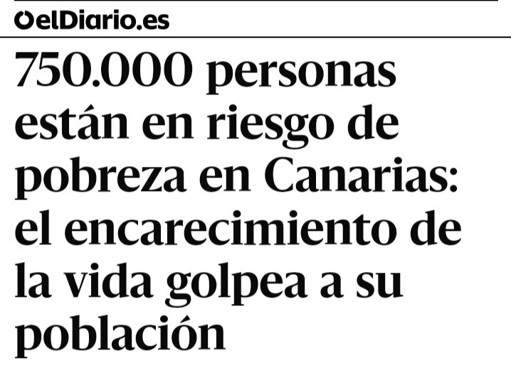 Pero vivimos del turismo...
El 20 de octubre, nos vemos en las calles.
No coman cuento. 

#CanariasTieneUnLímite