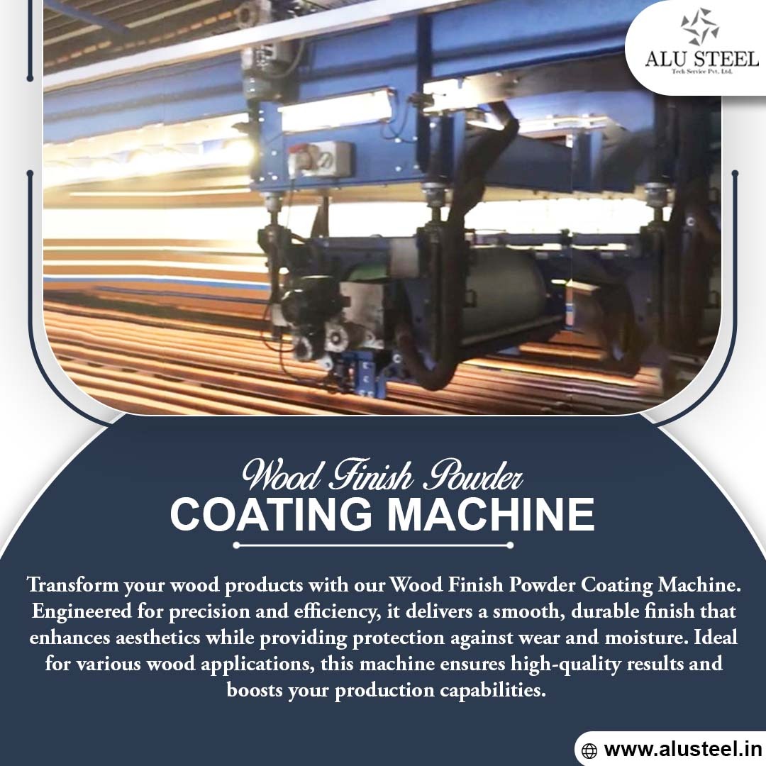 TechAlusteel's tweet image. Achieve stunning wood-like finishes with our Wood Finishing Powder Coating Machine, delivering flawless results and superior surface protection.
Visit for more: alusteel.in
#EfficientManufacturing #ALUSTEELTech #PrecisionCoating #DurableDesign