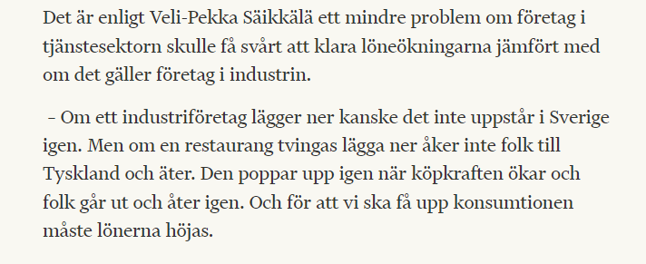 Hasingio's tweet image. Arrogant attityd mot företag i restaurangbranschen. Det är folks livsgärningar vi talar om.

Och fyi, om ett handelsföretag lägger ned i Sverige poppar det upp i Tyskland...