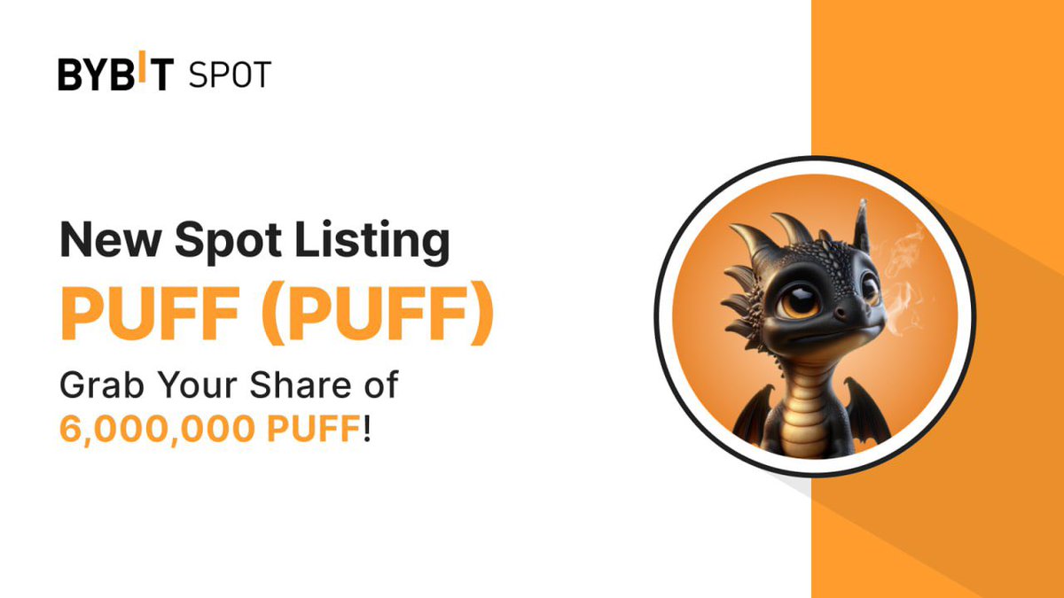 crypto_davys's tweet photo. Friends, we've waited for @puff_drgn 💨 will be listing on Bybit 🚀

Already tomorrow at 10:00 UTC. 

What are your thoughts, now the token price is 0.088 after listing what price will we see? 👇 https://t.co/UH8xHMyTju