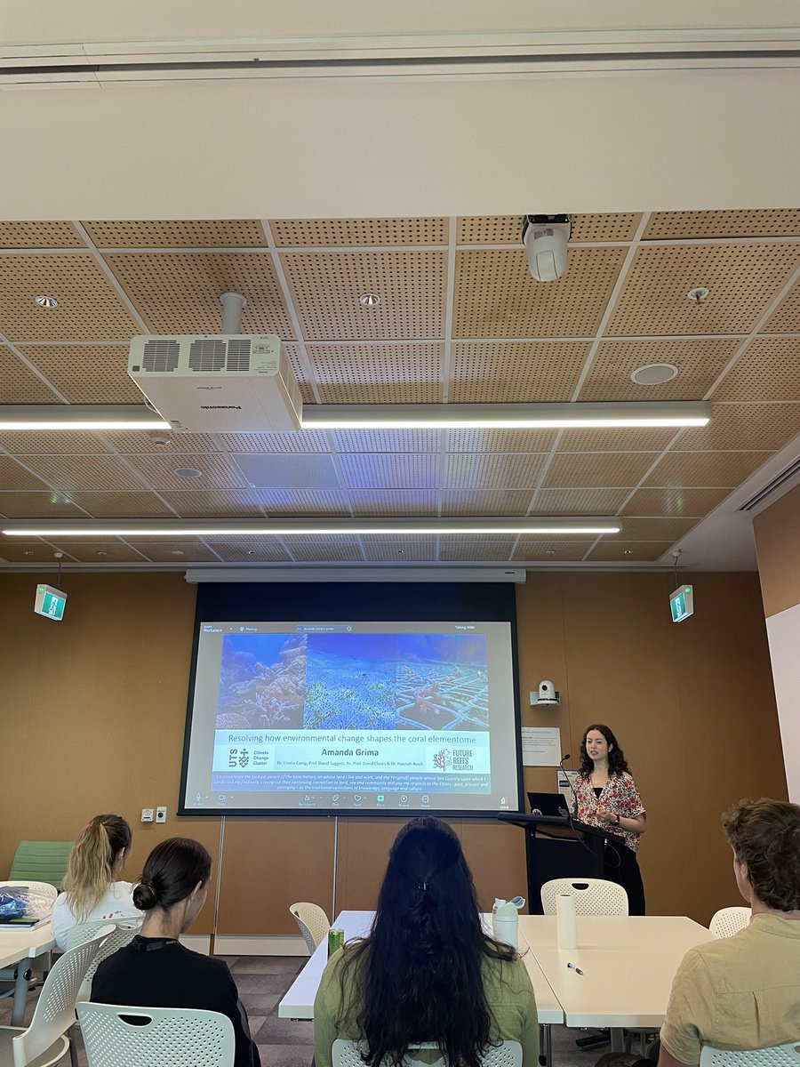 Emma Camp (@emmafcamp) on Twitter photo A huge congratulations to <a href="/amandajgrima/">Amanda Grima</a> completing her final PhD seminar today! Lots of exciting work in the pipeline from Amanda on the coral elementome. 🪸🪸🪸<a href="/FutureReefslab/">FutureReefsLab</a> A huge congratulations to <a href="/amandajgrima/">Amanda Grima</a> completing her final PhD seminar today! Lots of exciting work in the pipeline from Amanda on the coral elementome. 🪸🪸🪸<a href="/FutureReefslab/">FutureReefsLab</a>