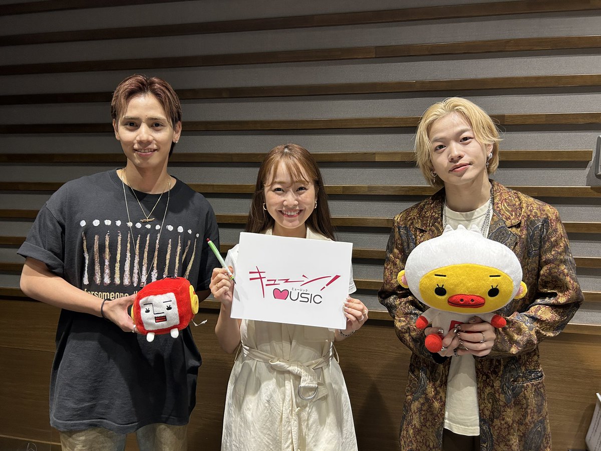 【10月17日（木） #きゅんみ】
この後7時から！

◎7時台
⭐️インタビュー⭐️
#THERAMPAGE 
#神谷健太 さん
#山本彰吾 さん

◎8時台
🎙️コメントゲスト🎙️
#井上音生 さん

第3週コーナー
📓#Tensions の交換日記📓

お楽しみに🙆‍♀️

#RSKラジオ