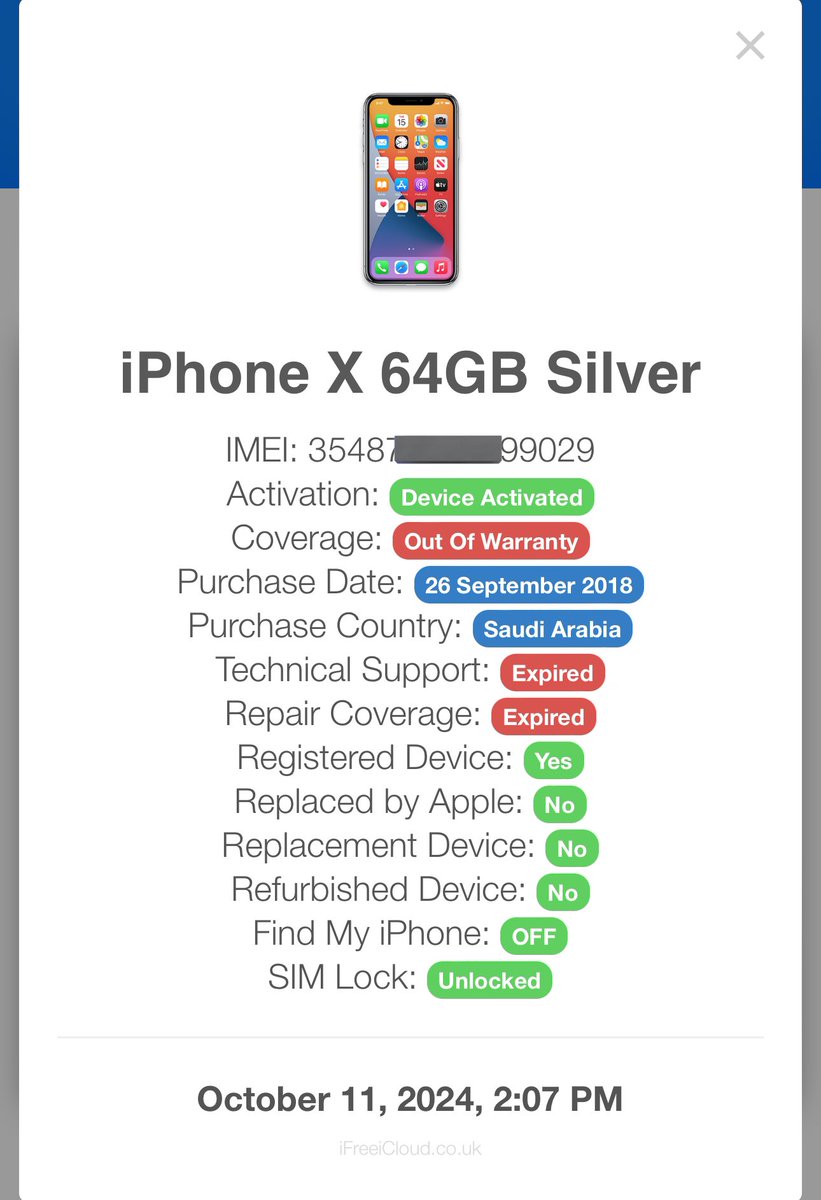 off_icloud's tweet photo. فك ايكلاود اجهزه ابل فك رسمي 🔓✅

١٦ اكتوبر #الاتحاد_السعودي #السعوديه_البحرين #مها_الصيعري https://t.co/vEDbMpy9X8
