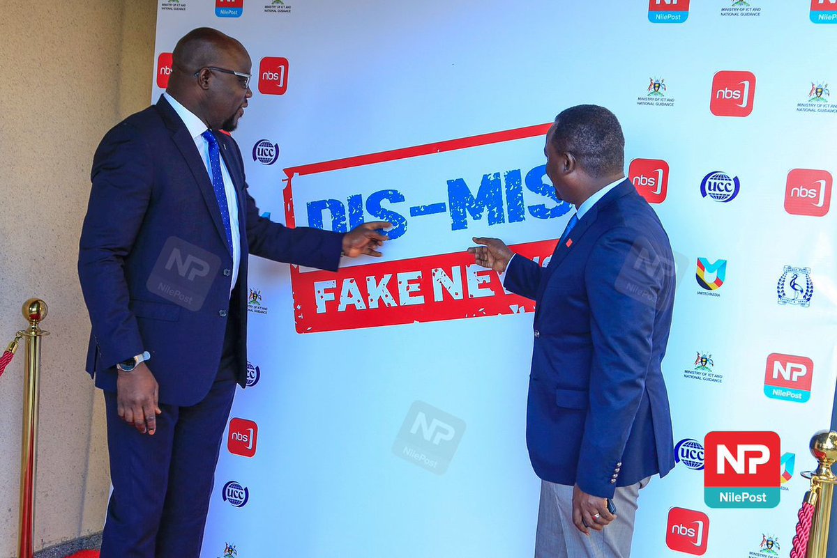 WamaheEric's tweet photo. We are live on NBS Tv, we need to fight this disease of spreading false news.
*DIS-MIS, Fight Fake News Campaign* *#DisMisFakeNews* #FightFakeNews https://t.co/Nvp3GEjMTY