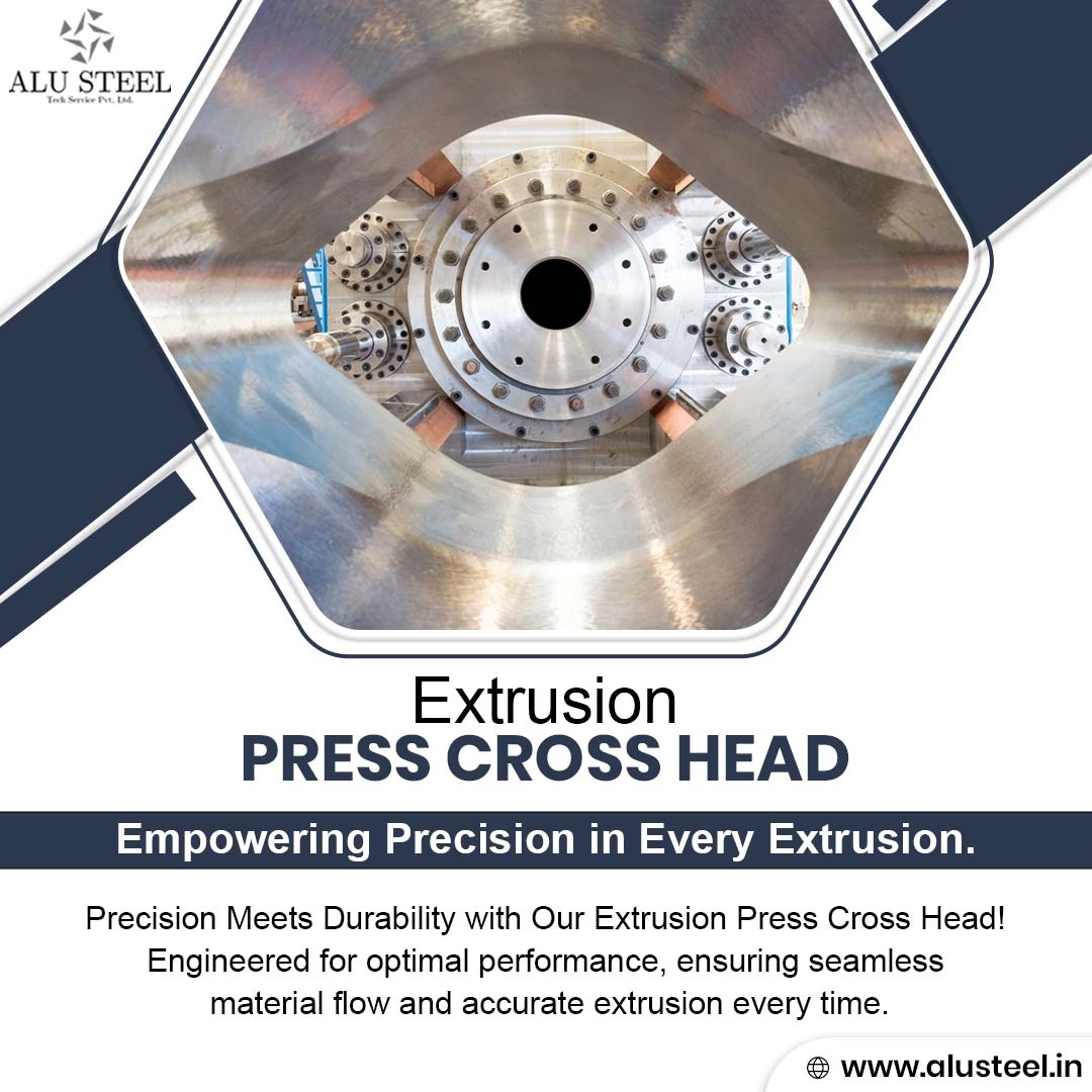 TechAlusteel's tweet image. Empowering precision and durability in every extrusion process with our Extrusion Press Cross Head. Designed for seamless material flow and flawless accuracy.
Visit for more: alusteel.in
#EfficientManufacturing #SeamlessOperations #ALUSTEELTech #IndustrialMachinery