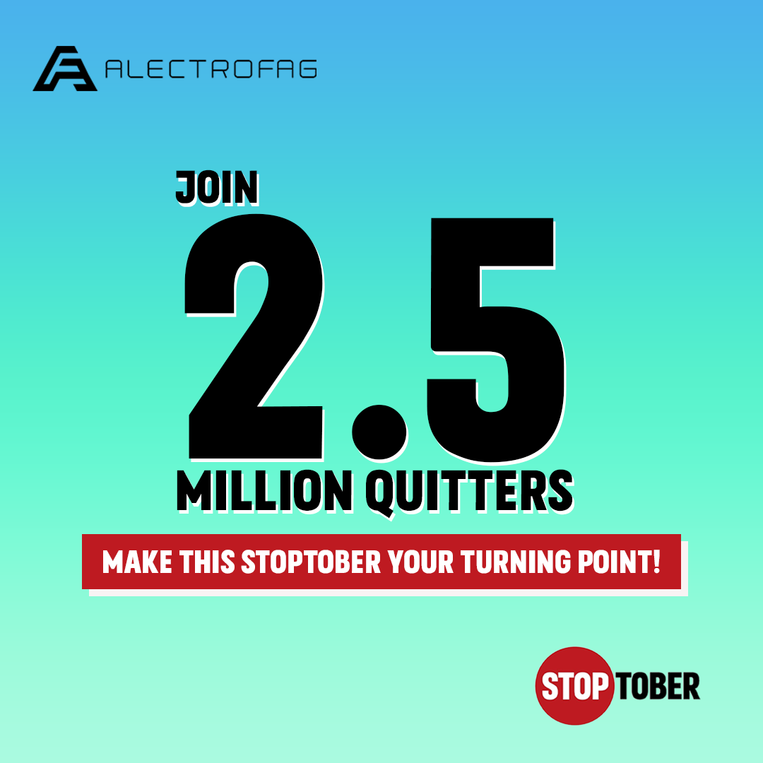 Make the switch this Stoptober!

5x chances of quitting for good.

Find the perfect vape to help you stay on track.