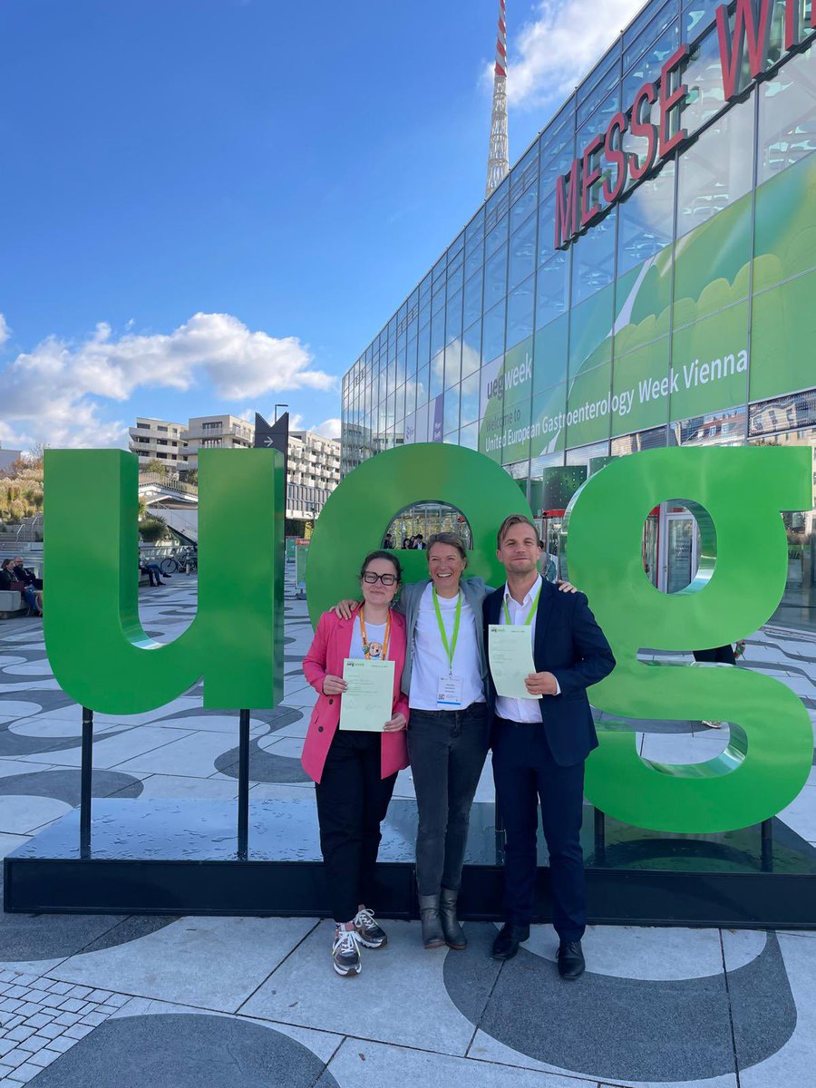 Happy for the opportunity to present our work on combined histopathological and clinical risk stratification in posteroperative recurrence in Crohn’s disease at the UEG Week 2024 <a href="/my_ueg/">United European Gastroenterology</a> 

And honoured to have won the best abstract prize🙌