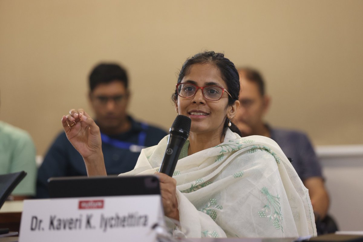 down2earthindia's tweet photo. #CSEClimateWeek Day 3: "We need methodological tools on how to factor in shifting development pathways and track and simulate impact on emissions," said Kaveri K Iychettira, assistant professor, School of Public Policy, Indian Institute of Technology (IIT), New Delhi, during a roundtable discussion on developing a decarbonising pathway for India. 

#ClimateChange #Decarbonisation #GlobalWarming