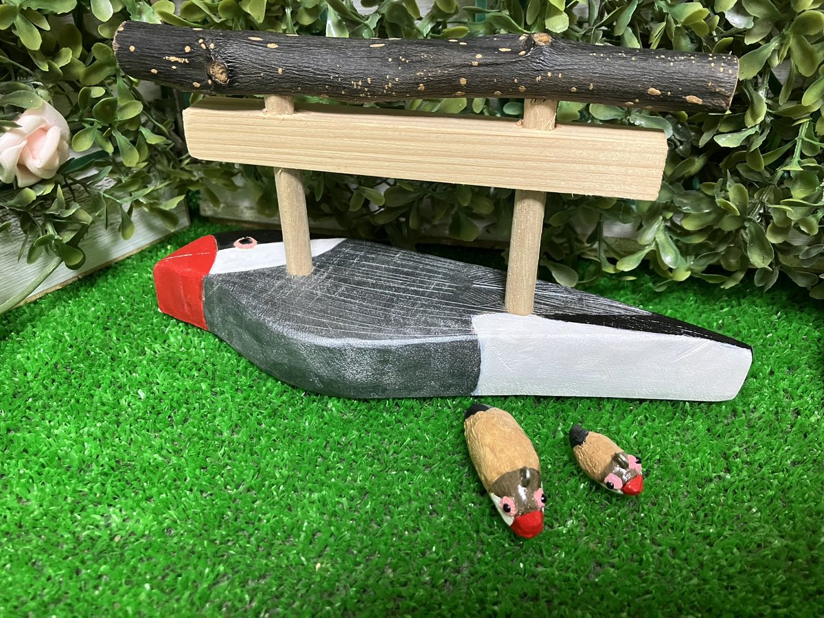今日も文鳥グッズを考えている