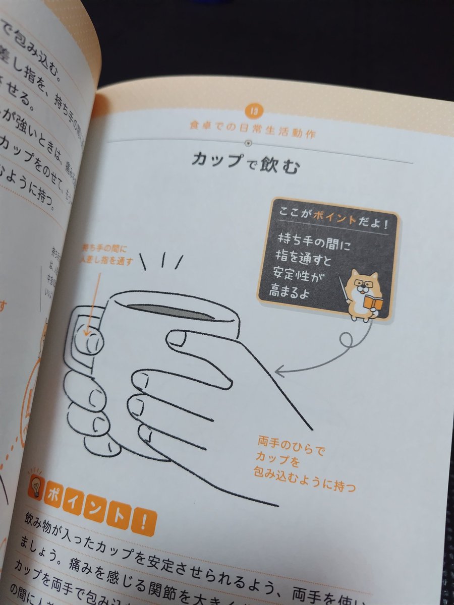 なんかこう、分かりやすくてよいですぞ。43の日常生活動作の危ないところとこう改善するといいってやつと、9のエクササイズについて載ってます。 