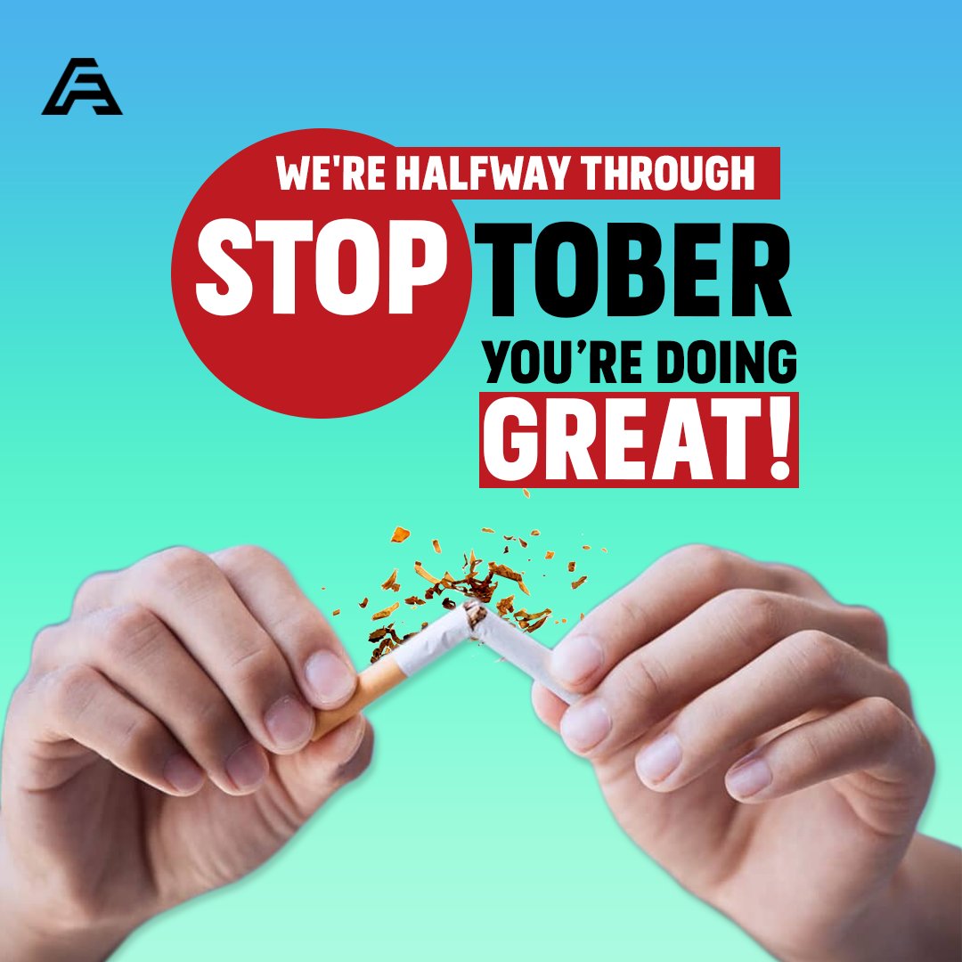 How is your Stoptober challenge coming along?

Remember, it's hard, but the goal is to stay persistent.

We’re already halfway through it! Trust yourself; You’ve got this!

#vaping #vape #stoptober