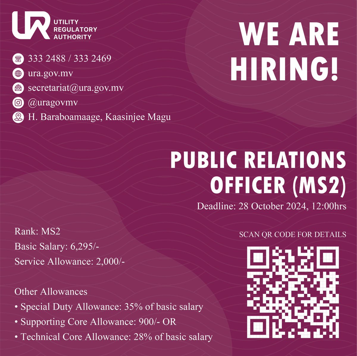 Utility Regulatory Authority - Maldives tweet media