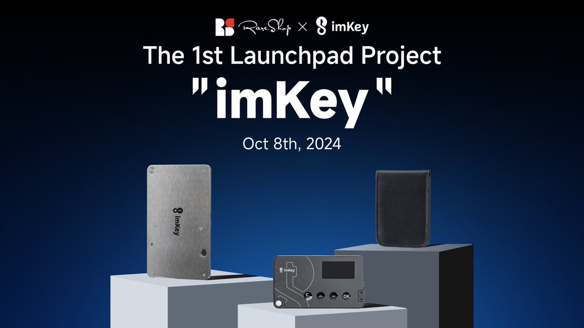 lms_eth's tweet photo. #Mint
@Mint_Blockchain
imKeyファミリーパック
#RWA NFT発売開始されてます🔥🔥🔥
📍ERC7765
📍10月8日に発売
📍139ドル
☑️ ユーティリティ
🎁 MintBlockchainからのギフト
💰 将来のairdrops権利へのアクセス
#MintID 及び、有効化された #GreenID を所有されている方は、初回購入時15ドル割引クーポン利用可能🔥🔥🔥
引用元をチェックだ!!
🌱Mint forest エアドロプログラムはこちら💁🏻♂️ https://t.co/4B8Wndh1lg
紹介コード : C6403429
@MintChain_Jp @MintSwap_HQ
#OnMint