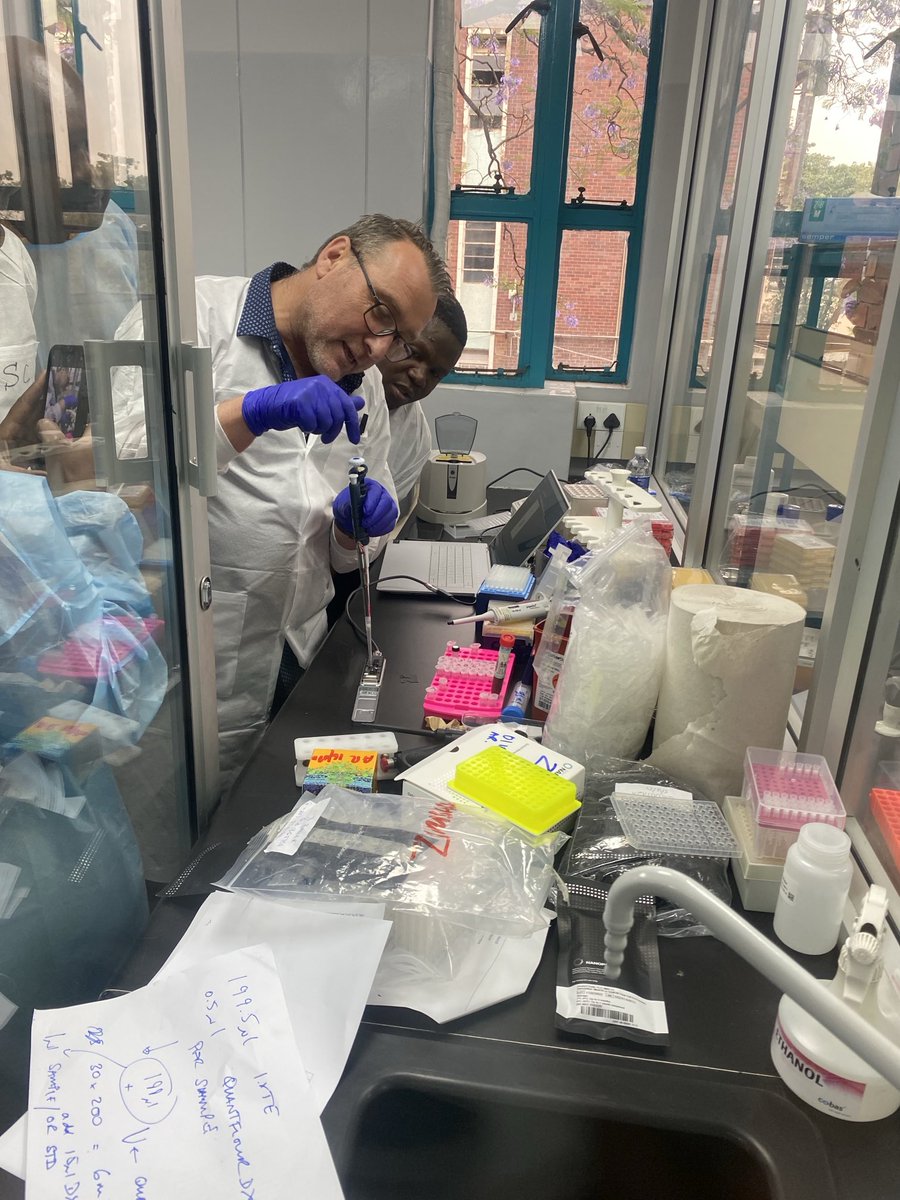 HlanaiG's tweet photo. Thank you Dave Baker@tweakyaustin#CoronaHiT @NMRL  Harare Zimbabwe and ⁦@QIBSequencing⁩⁦@tapfumamashe⁩ for organising organising and coordinating #Capacitybuilding#nanopore training https://t.co/A9by9xtGKp