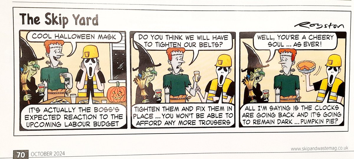 Royston (@roystoncartoons) on Twitter photo Labour are holding their first budget too late, thereby allowing the media to speculate wildly on the worst outcomes ... even the cartoonist for <a href="/SkipHireMag/">Skip & Waste Magazine</a> is at it 😅 Labour are holding their first budget too late, thereby allowing the media to speculate wildly on the worst outcomes ... even the cartoonist for <a href="/SkipHireMag/">Skip & Waste Magazine</a> is at it 😅