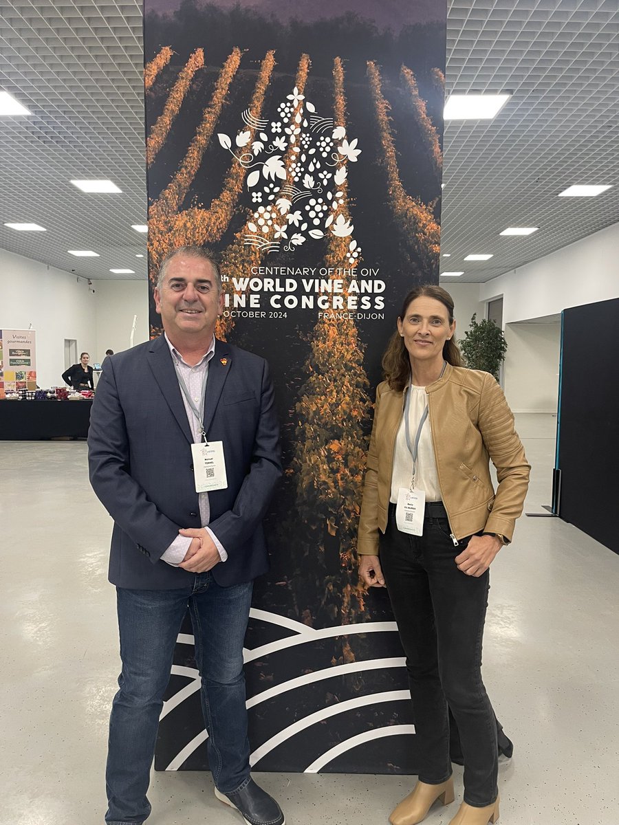 mtornel's tweet photo. OIV Centenary &amp; Congress 🍇 en Dijon, France https://t.co/hZjNuhauff