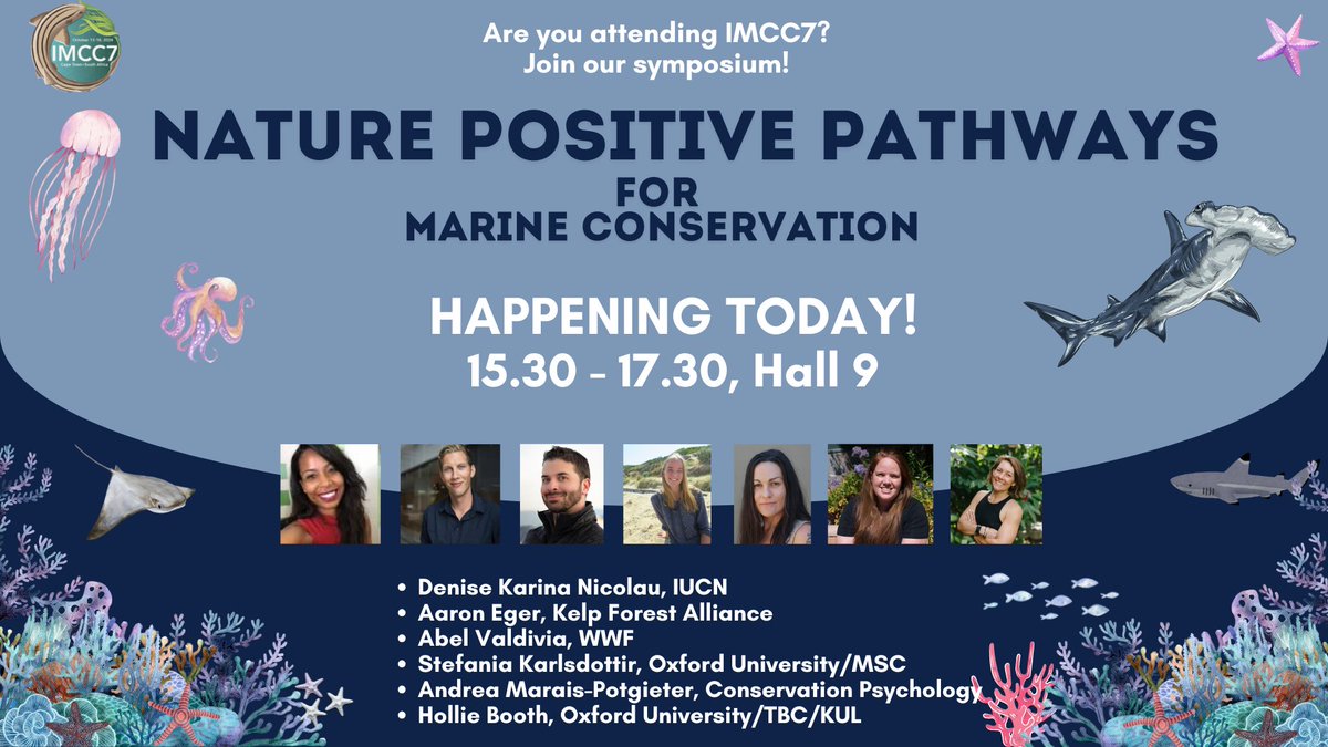Dr Hollie Booth (@hollieboothie) on Twitter photo #NaturePositive pathways symposium happening today (Thurs 17th October) at <a href="/IMCC2024/">IMCC7</a> π₯³.
Looking forward to sharing the stage with all these cool speakers. We will miss you @RachGolden π₯²
<a href="/OxfordBiology/">Oxford Biology</a> <a href="/ICCS_updates/">ICCS</a> <a href="/KebersamaanLaut/">Kebersamaan Untuk Lautan</a> <a href="/saveourseas/">Save Our Seas</a> <a href="/UKBCFs/">Biodiversity Challenge Funds</a> #NaturePositive pathways symposium happening today (Thurs 17th October) at <a href="/IMCC2024/">IMCC7</a> π₯³.
Looking forward to sharing the stage with all these cool speakers. We will miss you @RachGolden π₯²
<a href="/OxfordBiology/">Oxford Biology</a> <a href="/ICCS_updates/">ICCS</a> <a href="/KebersamaanLaut/">Kebersamaan Untuk Lautan</a> <a href="/saveourseas/">Save Our Seas</a> <a href="/UKBCFs/">Biodiversity Challenge Funds</a>