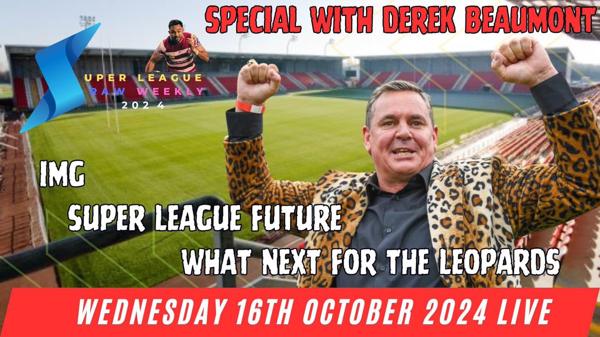 Super League Raw tweet media