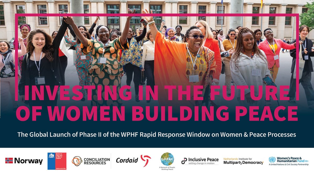 wphfund's tweet photo. We're just a few mins away from launching Phase II of the @wphfund #RapidResponse πͺ on the sidelines of @GenevaPeaceWeek!
Thrilled to be joined by our #RRW INGO & CSO partners as we highlight & celebrate the crucial impact of this mechanism worldwide.
#RRWPhaseII | #RRWImpact https://t.co/3x0PoHcBZI