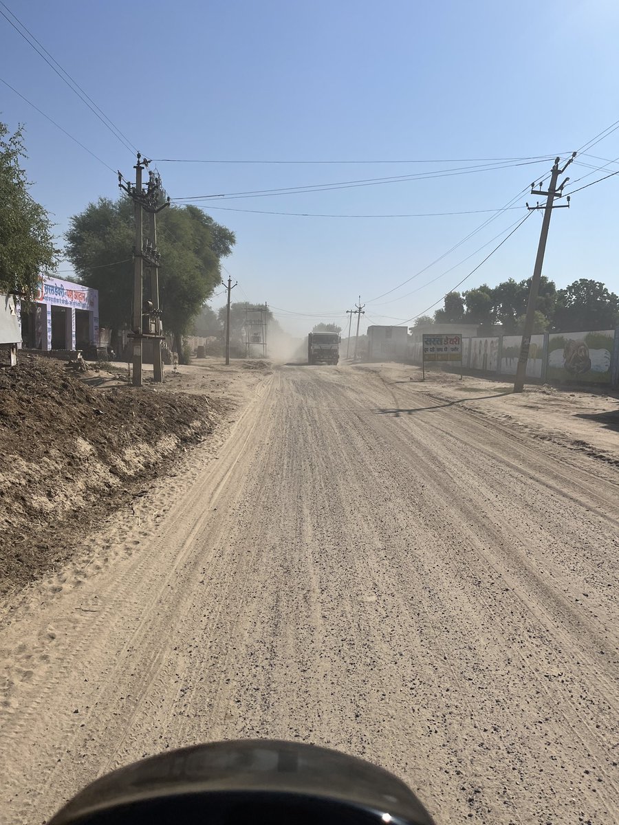 chahar_monit's tweet photo. "Crores are being spent on roads,but the one in our panchayat under BRO remains in poor condition for over 10 years.Every time it's 'fixed,'it falls apart in 3 months. Hardworking citizens are taxed and face penalties, #roadquality #publicfunds @BROindia @RajCMO @ministryofroads https://t.co/pwTlttitKB