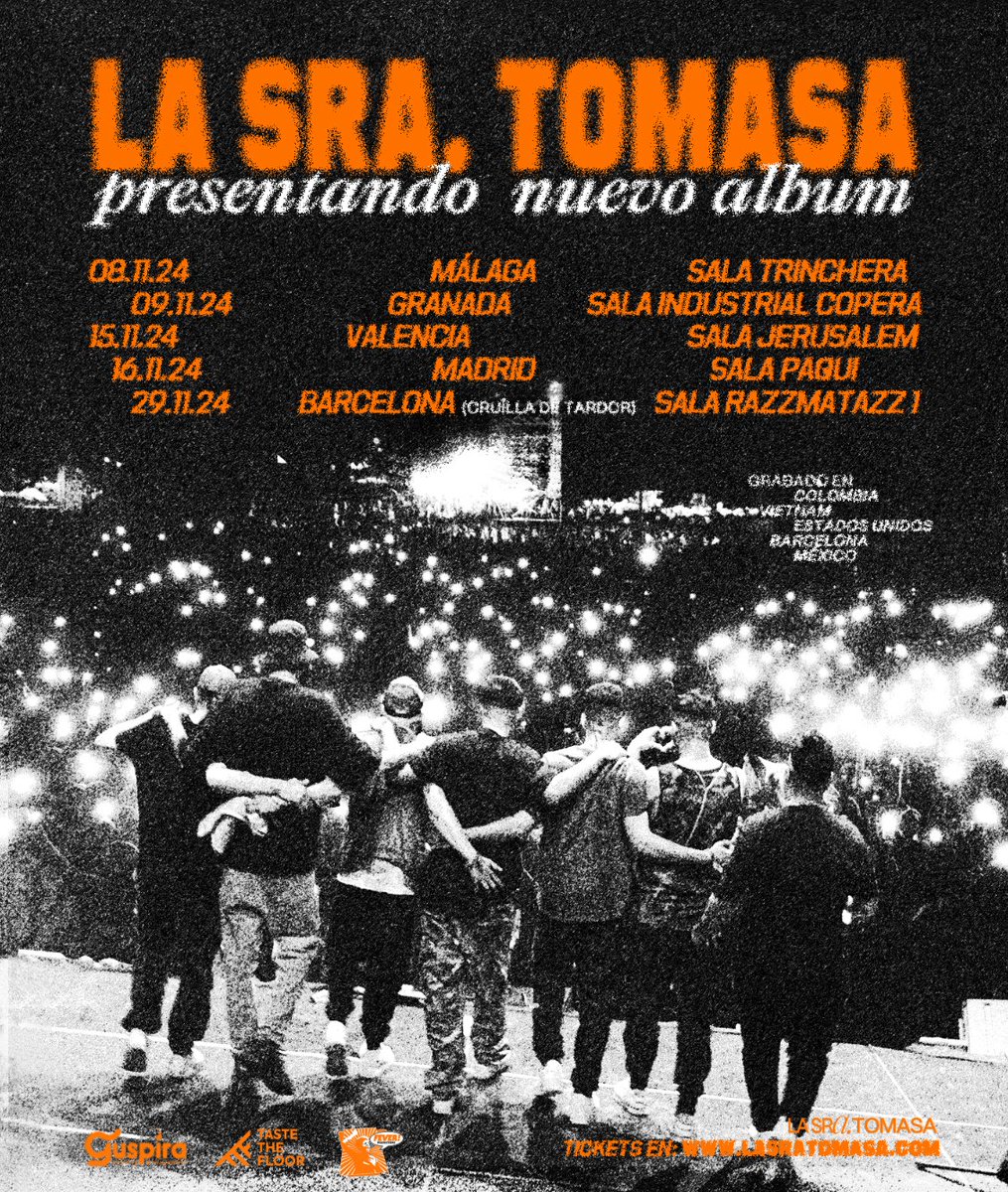 Fever! Productions (@feverprod) on Twitter photo 🟠 GIRA presentación 1040 de <a href="/LaSraTomasa/">La Sra. Tomasa</a>
Entradas ya a la venta > lasratomasa.com/entradas/ 🟠 GIRA presentación 1040 de <a href="/LaSraTomasa/">La Sra. Tomasa</a>
Entradas ya a la venta > lasratomasa.com/entradas/