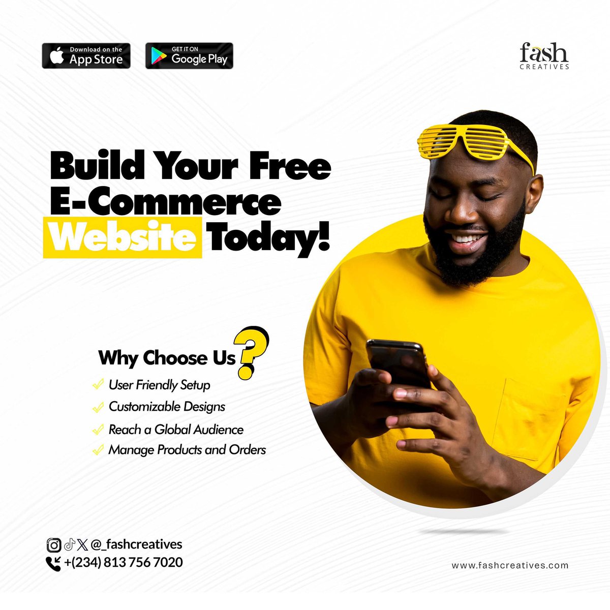 _fashcreatives's tweet photo. In less than 5 minutes!!! Build yourself a FREE website! https://t.co/WvjxL8F58C