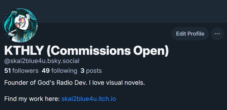 I haven't really blocked anyone but like I'm not staying in this cesspit after that notice so come find me here