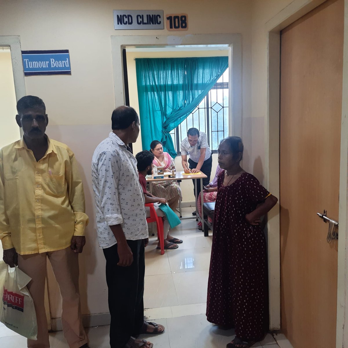 nhm_tripura's tweet photo. Newly Initiated NCD Clinic started its journey in Atal Bihari Vajpayee Regional Cancer Center (ABVRCC) in Agartala, Tripura.
@PMOIndia @tripura_cmo @JKSinhaIAS @kirangitteias @Dr_SamitRC @MoHFW_INDIA @UNICEFIndia @WHO @NHSRC_India @NITIAayog https://t.co/yEa1NH5eUs