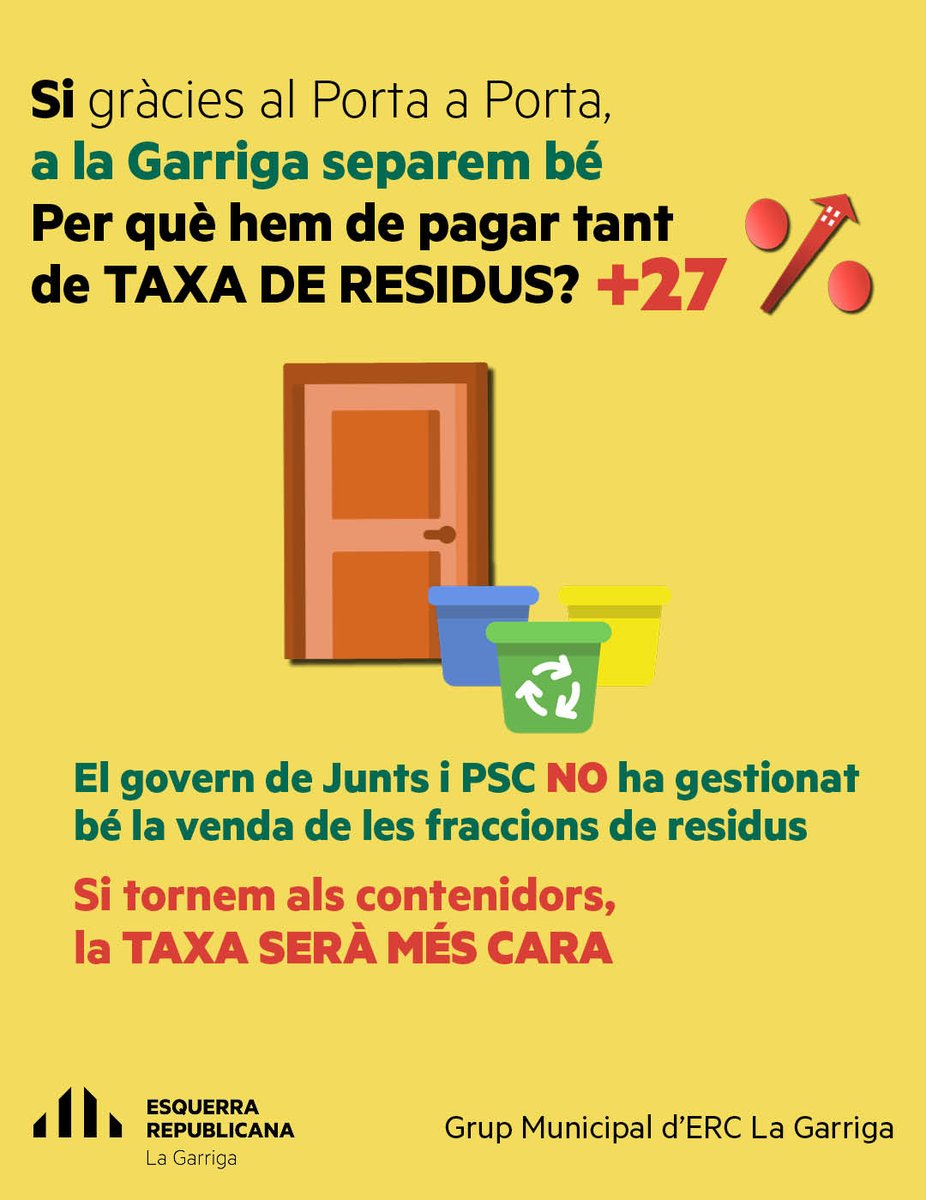 Esquerra la Garriga tweet media