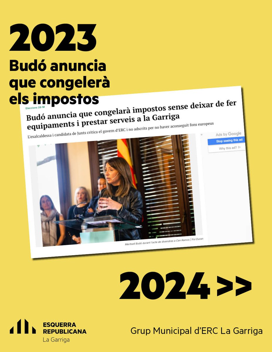 Esquerra la Garriga tweet media