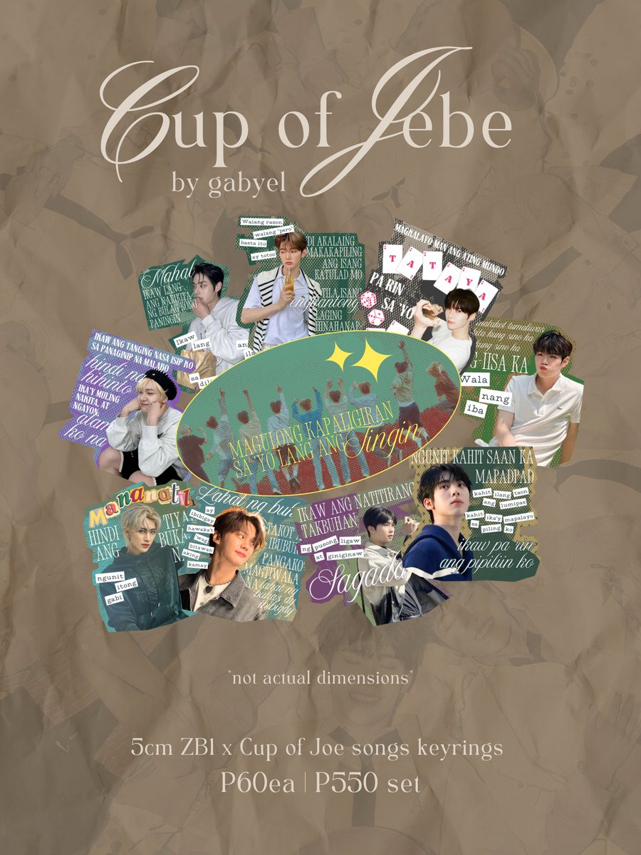 ivedobeul's tweet photo. ☕ — Cup of Jebe.ᐟ — ✦ 
     5cm keyrings by yel

₱60ea | ₱550 set

PRE-ORDER !
ꗃ DOO: October 25, 2024, 11:59PM
ꗃ DOP: PAYO / 3 days after OC is sent
ꗃ https://t.co/0ZenQzHCM6 https://t.co/u6ALOPD4up
