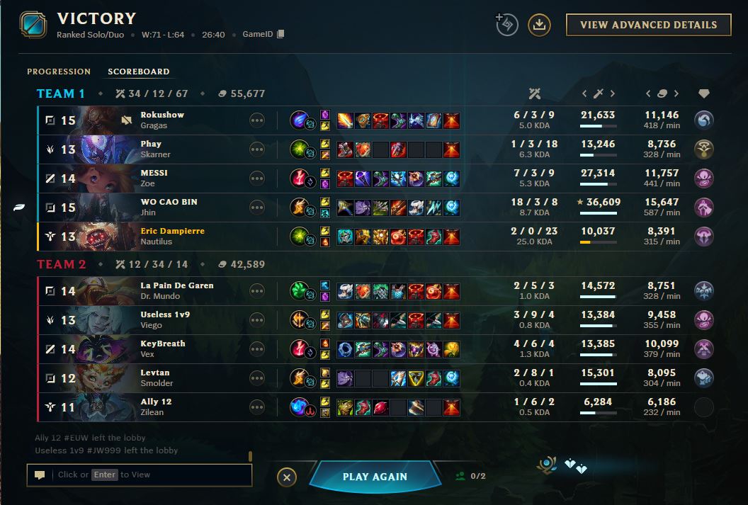 Petite duo avec mon gars <a href="/_Ladeh_/">Phay</a>  et un random ad chinois genre Elk ! :)