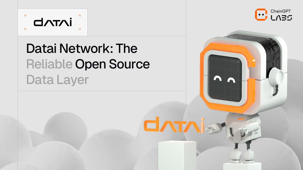 ChainGPT Labs (@chaingpt_labs) on Twitter photo We're so excited to welcome <a href="/datainetwork/">Datai Network</a> to ChainGPT Labs as our newest incubation! ✨
Datai Network transforms how blockchain data is accessed by turning complex insights into actionable decisions.
Learn more below, and stay tuned for more 👀
➡️ labs.chaingpt.org/blog/datai-net… We're so excited to welcome <a href="/datainetwork/">Datai Network</a> to ChainGPT Labs as our newest incubation! ✨
Datai Network transforms how blockchain data is accessed by turning complex insights into actionable decisions.
Learn more below, and stay tuned for more 👀
➡️ labs.chaingpt.org/blog/datai-net…