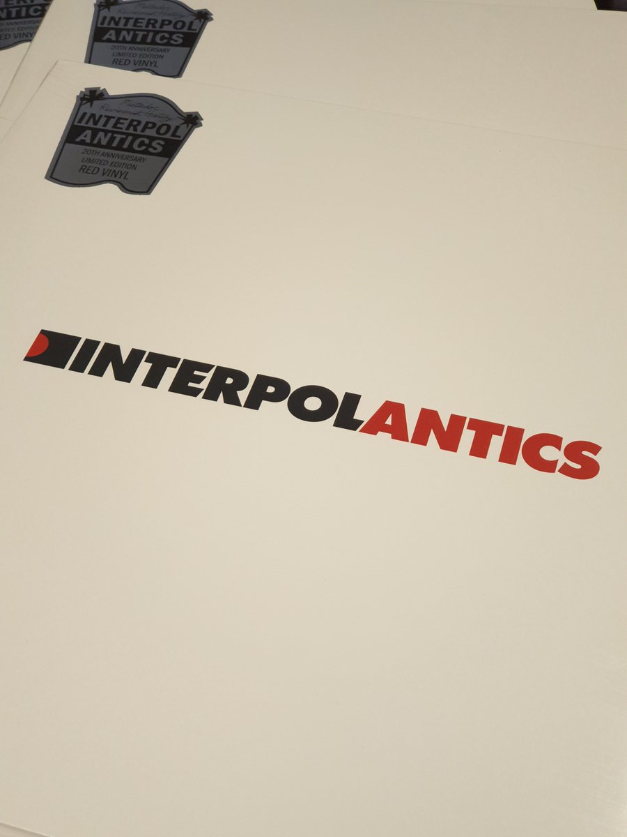 "One of the best albums ever made, you say Lee?"

That's right. This band have made two of the best albums ever made, actually. 'Antics', their second one, is twenty and to celebrate there is a red vinyl repress.

recordculture.com/collections/ne…