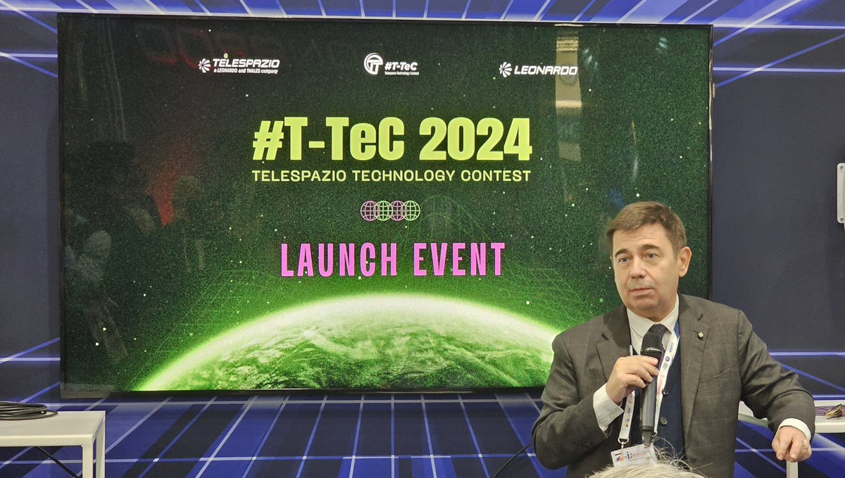 🚀The 6th Edition of the Telespazio Technology Contest Launched at #IAC2024
👉🏻 telespazio.com/it/innovation/…
👉🏻 telespazio.com/en/press-relea…